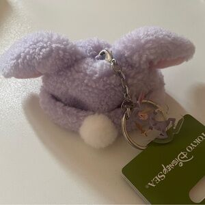 New Tokyo Disney Sea Fantasy Springs Peter Pan Lost Boys Hat Keychain Rabbit
